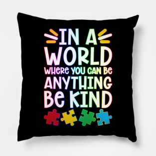 Be Kind - Autism Design Pillow