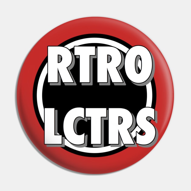 Retrollectors Apparel Pin by Retrollectors