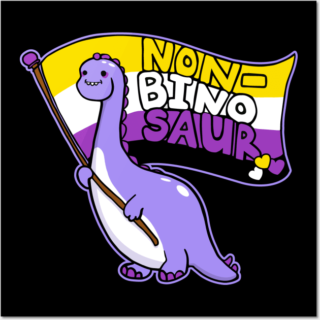 Non-Bino Saur Funny & Cute Non Binary Dinosaur T-Shirt Non-Bino Saur Funny & Cute Non Binary Dinosaur T-Shirt