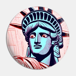 Liberty Shocked Pin