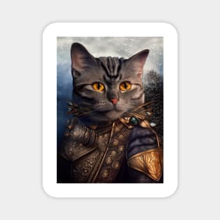 Golden armor knight cat: Michiberto Magnet