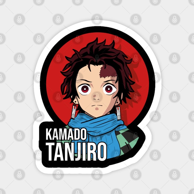 Demon Slayer Tanjiro Magnet by Otaku Vibes