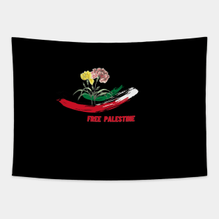 Free Palestine Tapestry