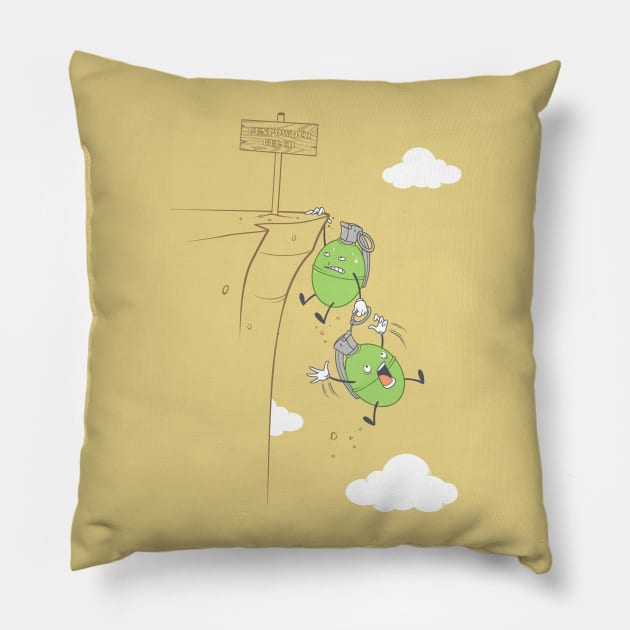 Loony Booms Pillow by Made With Awesome