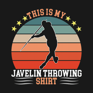 Javelin Throwing T-Shirt