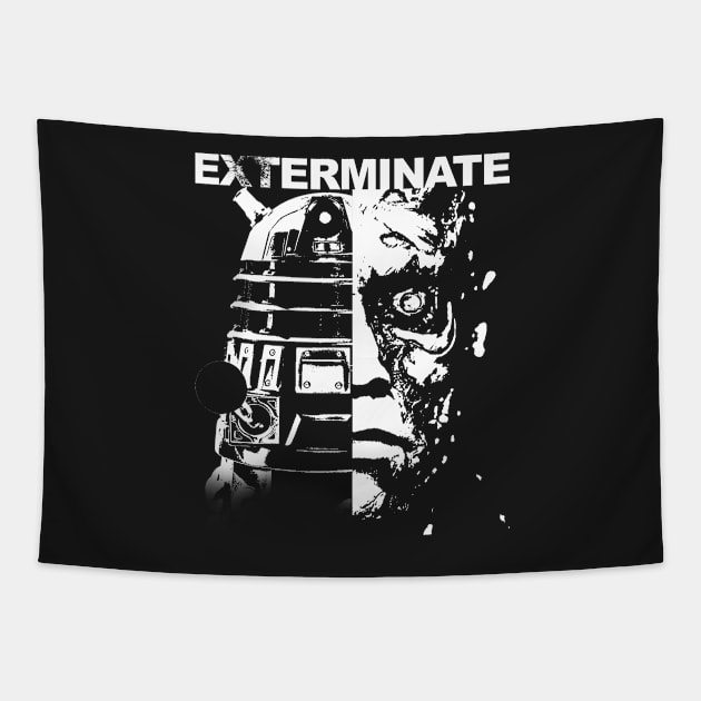 EXTERMINATE Tapestry by Dnatz