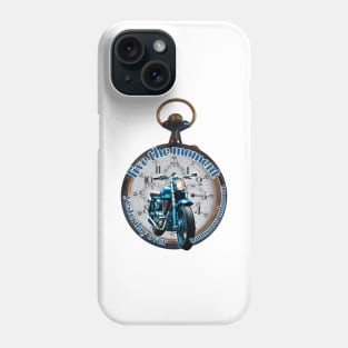 Live The Moment - Vintage Watch - Heritage Motorcycle Phone Case