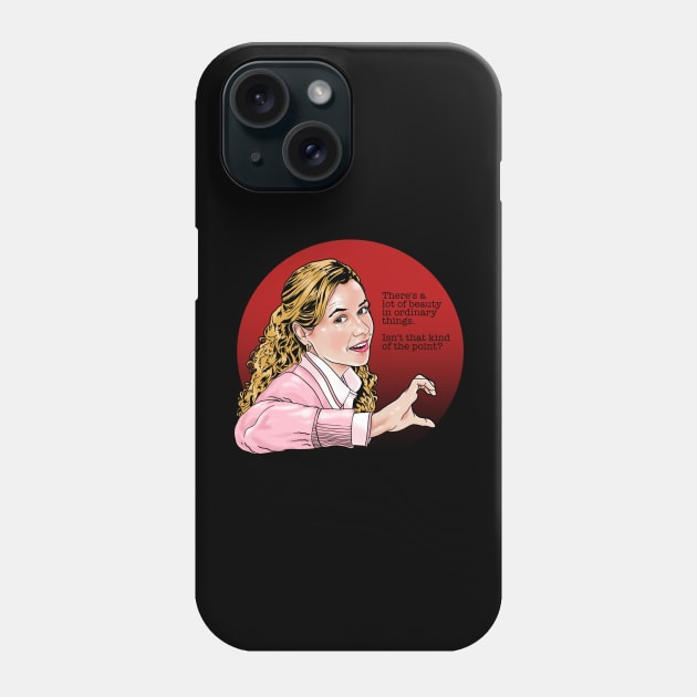 Pam Heart Phone Case by zerobriant