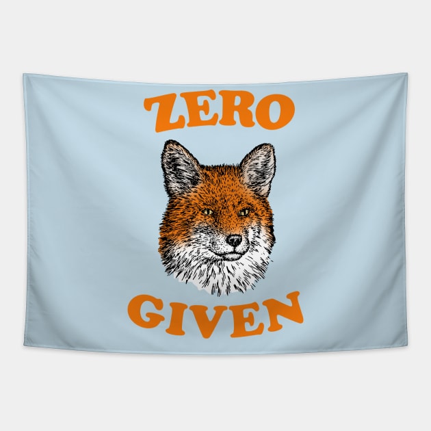 Zero Fox Given Tapestry by DankFutura