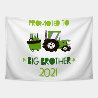 Promoted to Big brother  tractor announcing pregnancy 2021 Tapestry