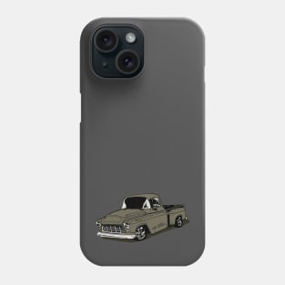 Gray 55 Chevy Truck Phone Case