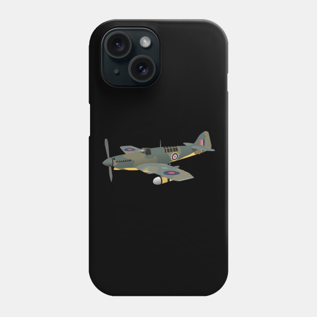 Fairey Firefly British WW2 Airplane Phone Case by NorseTech