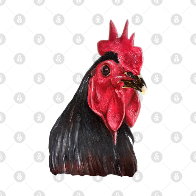 A Beautiful Hen by Lunatic Painter