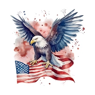 4th of July art design T-Shirt