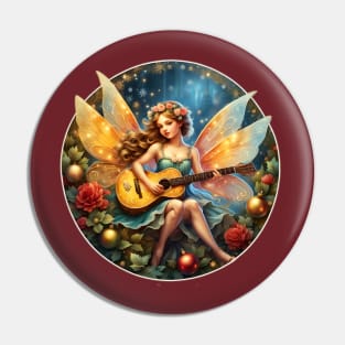 Little elf singing Christmas carols Pin