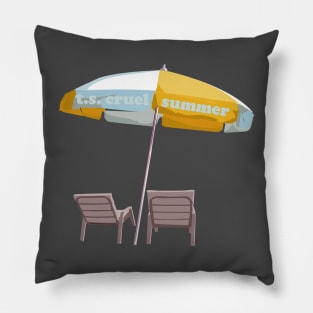 T.S. Cruel Summer Umbrella Pillow