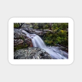 Waterfall in the bushland near Pearly Ponds on NSW Central Coast Magnet