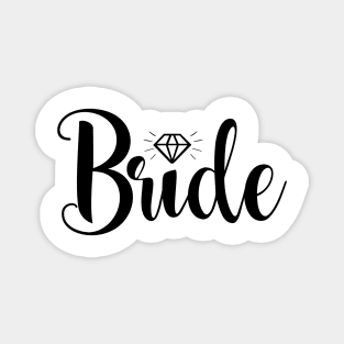 Diamond Bride Magnet