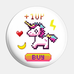 Unicorn Pixel Pin