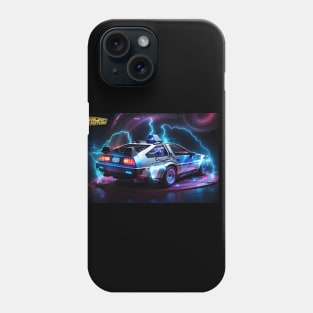 DeLorean - back to the future Phone Case