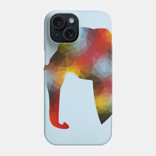 Elephant in African Colors Phone Case