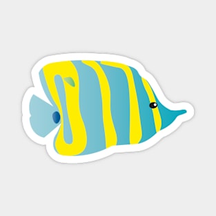 Whimsical Fish  Design Magnet