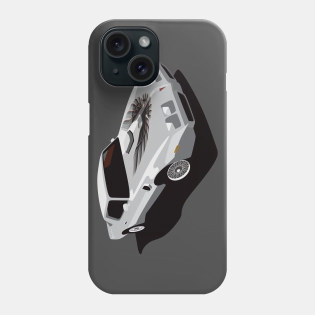 Pontiac Trans Am Phone Case by TheArchitectsGarage