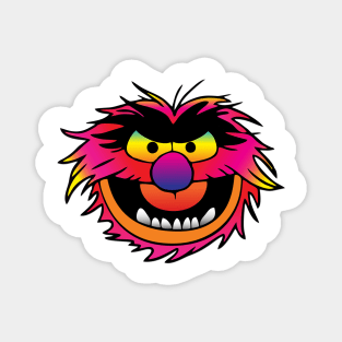 Muppet Face Animal Magnet