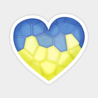 Strong Heart. Ukrainian heart Magnet