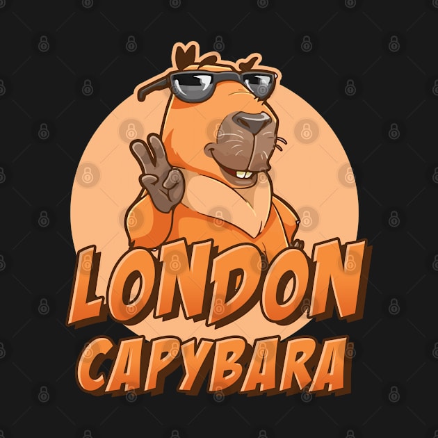 London capybara by NeedsFulfilled