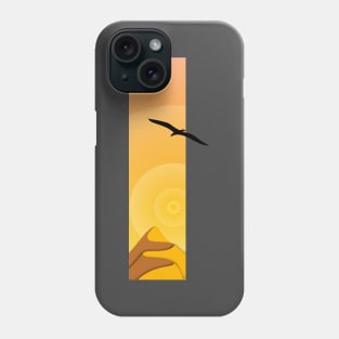 Desert of the eagle Phone Case