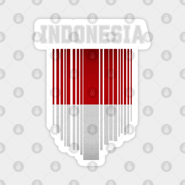 Indonesia flag, indonesian flag Magnet by eka123