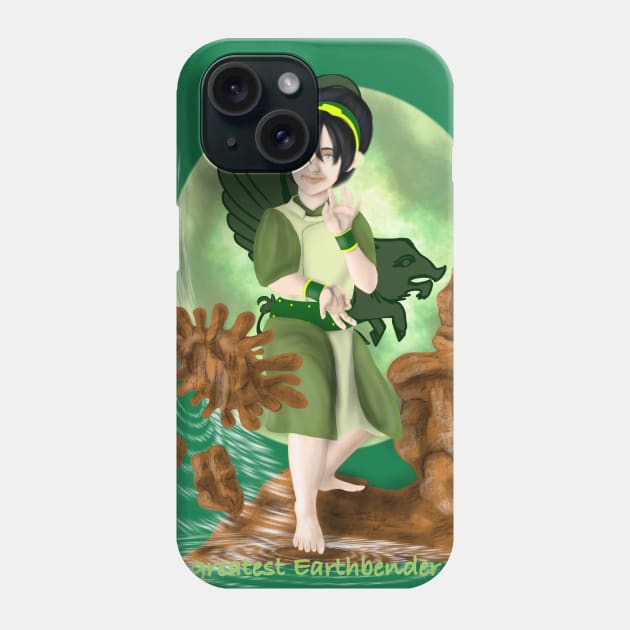 Toph Phone Case by KataMartArt