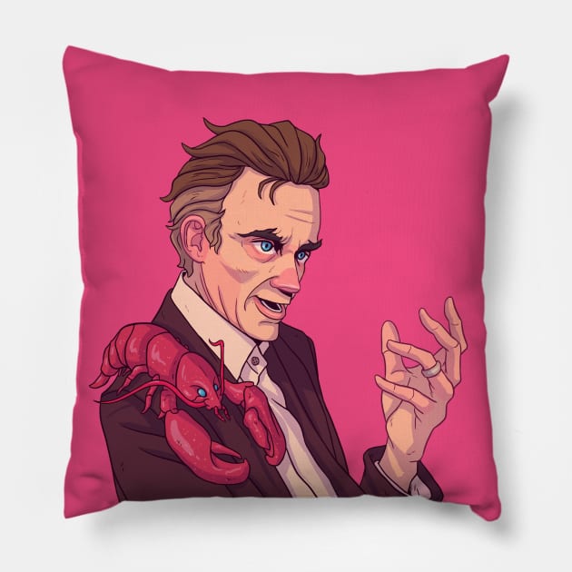 Jordan Peterson Pillow by Maodraws