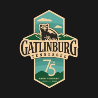 Vintage 75th Anniversary Of Gatlinburg T-Shirt