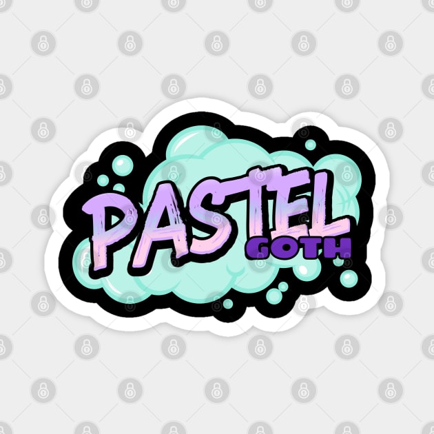 Pastel Goth Magnet by VICTIMRED