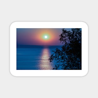 Blue Sunrise Magnet