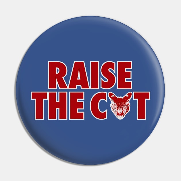 Raise the Cat 1: For Morris Animal Refuge Pin by Center City Threads