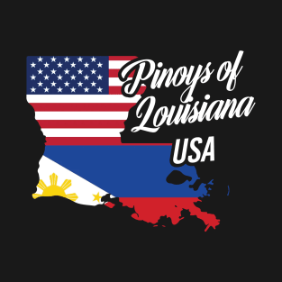 Filipinos of Louisiana Design for Proud Fil-Ams T-Shirt