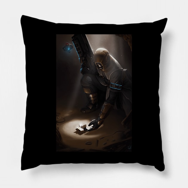 No Light Left Behind Pillow by Winchester's Bazaar