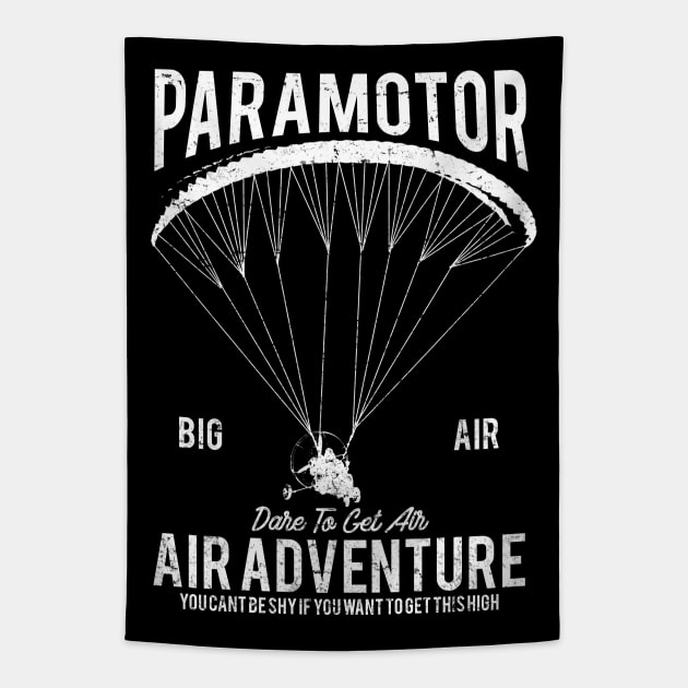 Paramotor Tapestry by JakeRhodes