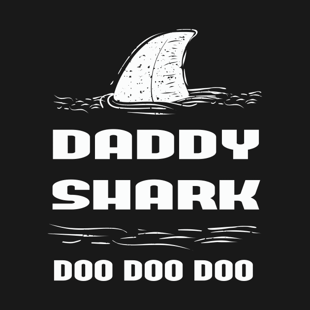 Fathers Day Gift - Daddy Shark Shirt, Daddy Shark, Dad Shark T-Shirt, Shark family Party Shirt, Family Shark Shirts, Daddy Shark T-Shirt by wiixyou