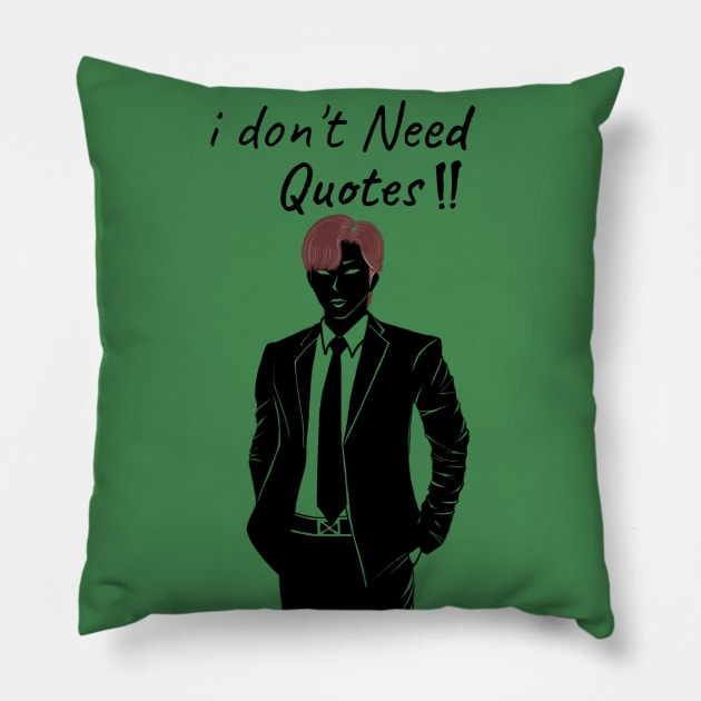 IDNQ Pillow by Auliyah_Arts