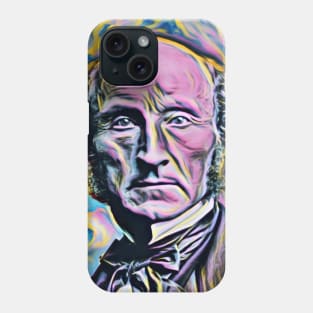 John Stuart Mill Portrait | John Stuart Mill Artwork 9 Phone Case