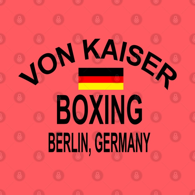 Punch-Out!!!: Von Kaiser Boxing by sinistergrynn