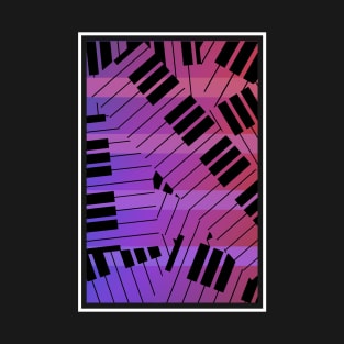 piano keys T-Shirt