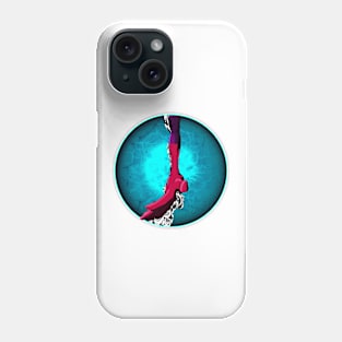 Reaching Through Waves Phone Case