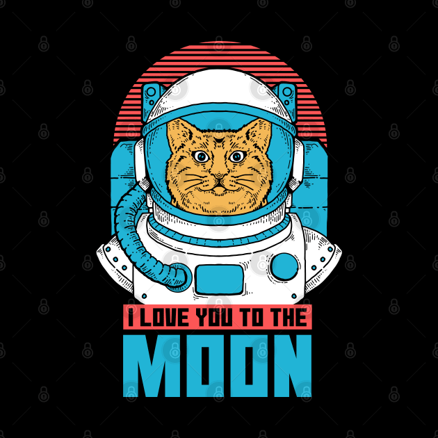 Cat astronaut by sharukhdesign