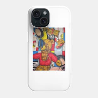 Toy still life Phone Case