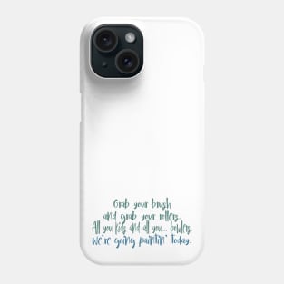 Painting Song Phone Case